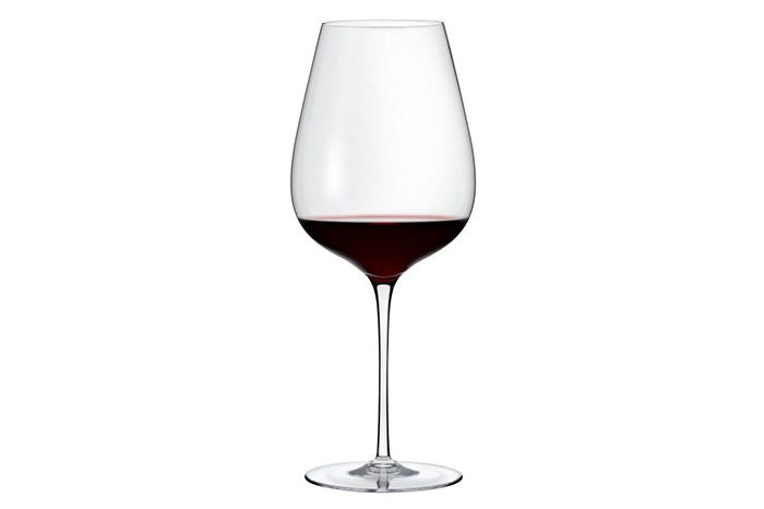 Wine Enthusiast Aria Cabernet Sauvignon Handblown Wine Glass