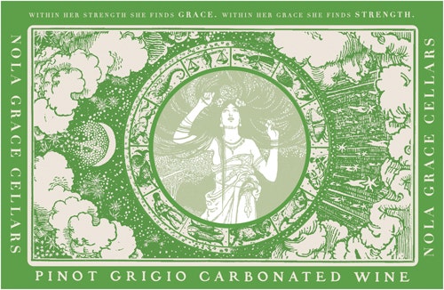 Nola Grace NV Carbonated Pinot Grigio (California)