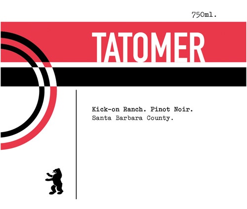 Tatomer 2019 Kick-on Ranch Pinot Noir (Santa Barbara County)