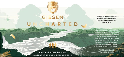 Giesen 2022 Uncharted Sauvignon Blanc (Marlborough)