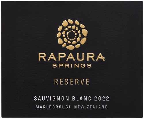 Rapaura Springs 2022 Reserve Sauvignon Blanc (Marlborough)