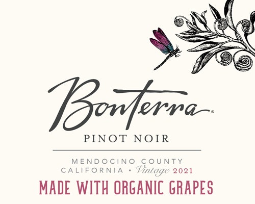 Bonterra 2021 Pinot Noir (Mendocino County)
