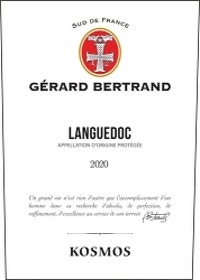 Gérard Bertrand 2020 Héritage Kosmos 888 Red (Languedoc)