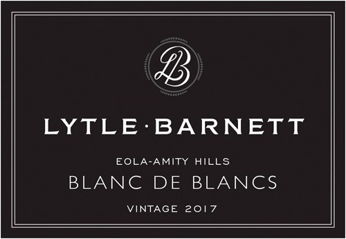 Lytle-Barnett 2017 Blanc de Blancs Sparkling Chardonnay (Eola-Amity Hills)