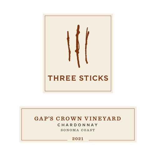 Three Sticks 2021 Gap's Crown Vineyard Chardonnay (Sonoma Coast)