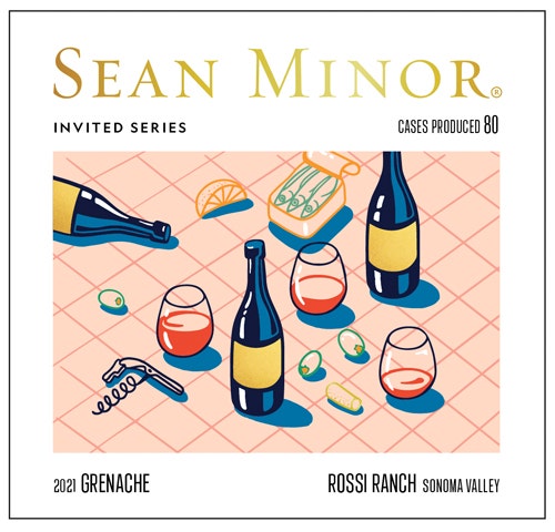 Sean Minor 2021 Invited Series Rossi Ranch Grenache (Sonoma Valley)
