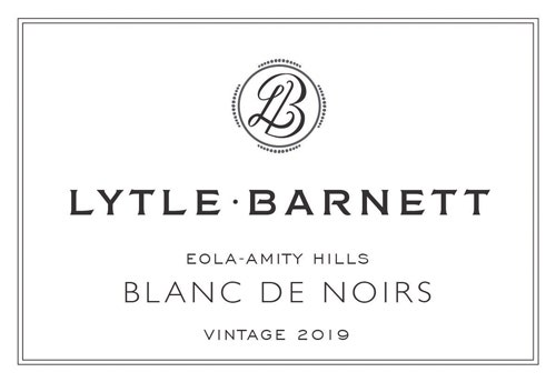 Lytle-Barnett 2019 Blanc de Noirs Sparkling Pinot Noir (Eola-Amity Hills)