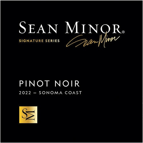 Sean Minor 2022 Signature Series Pinot Noir (Sonoma Coast)
