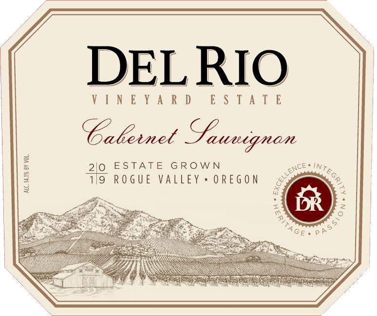 Del Rio 2019 Del Rio Vineyard Cabernet Sauvignon (Rogue Valley)