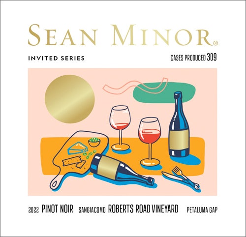 Sean Minor 2022 Sangiacomo Roberts Road Vineyard Pinot Noir (Petaluma Gap)