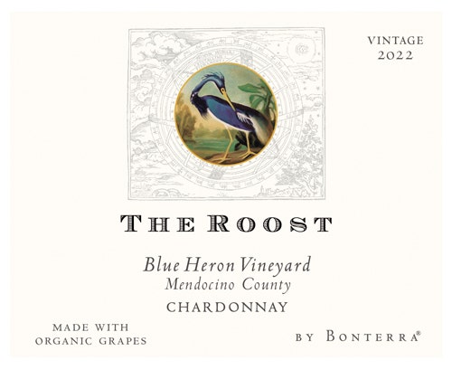 Bonterra 2022 The Roost Blue Heron Vineyard Chardonnay (Mendocino)