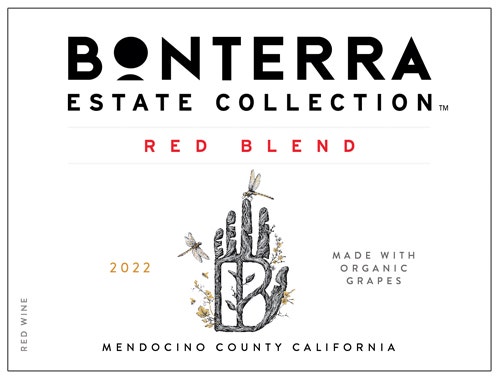 Bonterra 2022 Estate Collection Red (Mendocino County)