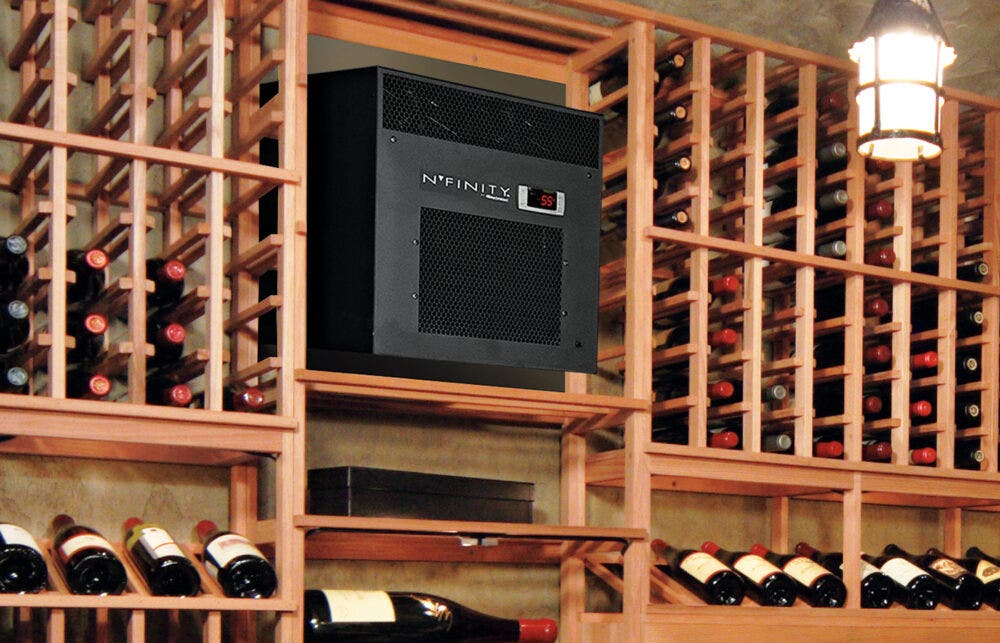 Wine cellar cooling system
